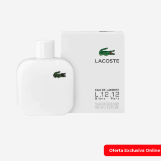 Lacoste Blanco L.12.12 Blanc EDT 100ML (H) Sin Celofan